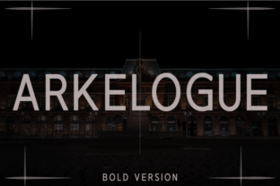 Arkelogue Bold: A Modern Typographic Statement