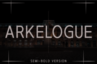 Arkelogue Semi-Bold: A Font for Creative Makers