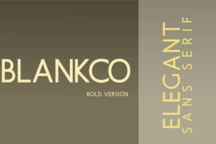Blankco Bold: A Modern Typeface for Editorial Design