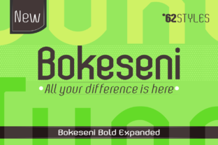 Bokeseni Bold Expanded Font