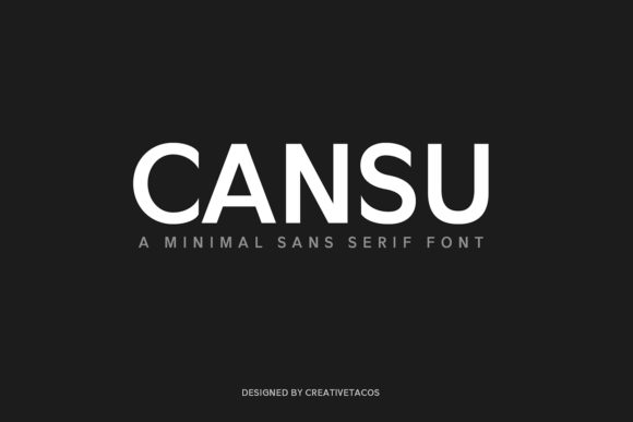 Cansu Family: A Classy Sans Serif