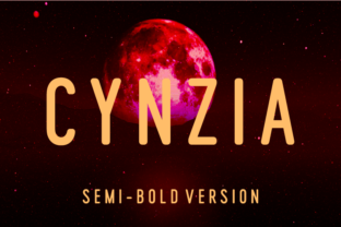 Cynzia Semi-Bold: A Font for Impact