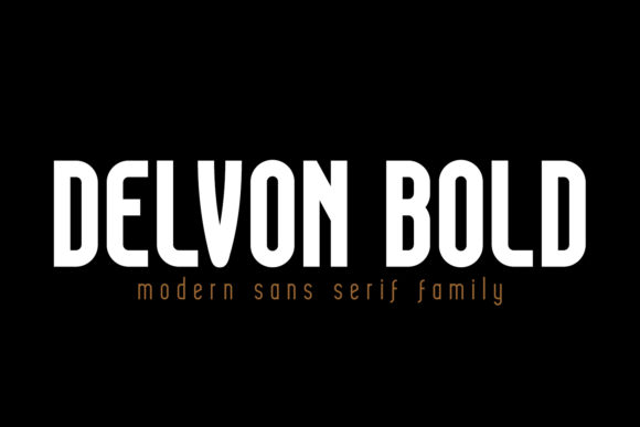 Delvon Bold: A Font for Modern Campaigns
