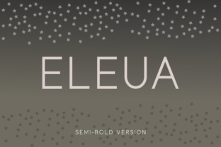 Eleua Semi-Bold: A Font for Business Clarity