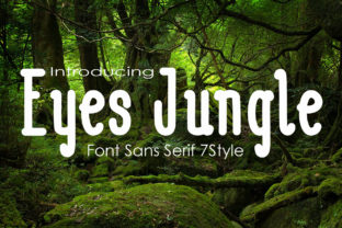Eyes Jugle: Bold Serif Font for Impactful Design