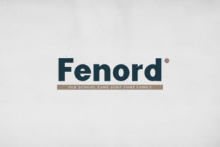 Fenord: A Modern Sans Serif for Designers