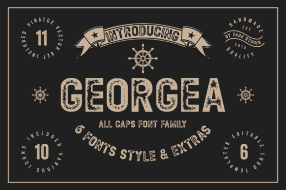 Georgea: A Bold Sans Serif for Creative Campaigns