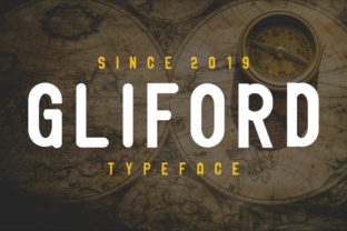 Gliford: A Bold Sans Serif for Editorial Design
