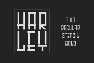 Harley Family Font for Bold Editorial Design