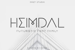 Heimdal: A Futuristic Font for Creative Projects