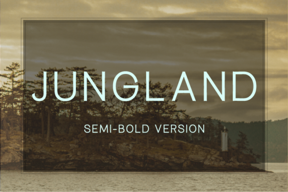 Jungland Semi-Bold: A Designer's Take