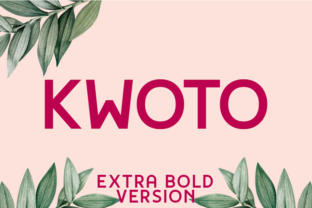 Kwoto Extra Bold Font for Business