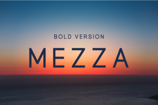 Mezza Bold: A Timeless Sans Serif for Branding