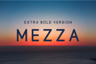 Mezza Extra Bold: A Font for Timeless Design