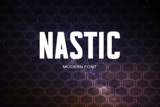Nastic: A Bold Sans Serif Font