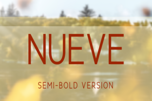 Nueve Semi-Bold: A Font for Professional Branding