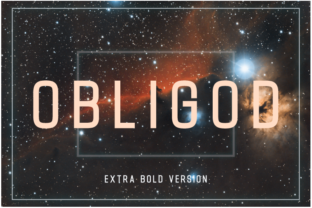 Obligod Extra Bold Font
