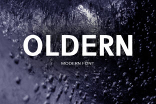 Oldern: A Bold Sans Serif for Modern Design