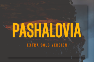 Pashalovia Extra Bold Font