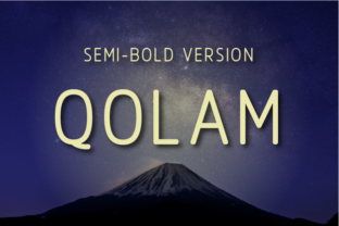 Qolam Semi-Bold: A Timeless Sans Serif