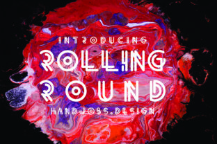 Roling Round: A Bold, Fun Font for Modern Design
