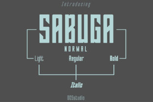 Sabuga: A Bold Sans Serif for Business