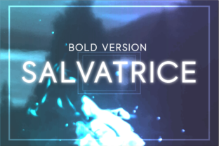 Salvatrice Bold Font for Crafters