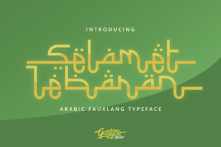 Selamet Lebaran Font Review
