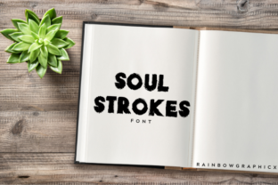 Soul Strokes Font: Bold Slab Serif for Web Design