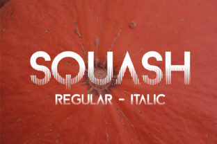 Squash Effect Font: Bold & Unique