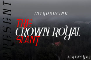 The Crown Royal Font