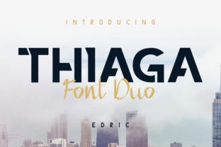 Thiaga Duo: A Bold Sans Serif for Digital Marketing