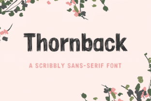 Thornback Font: Bold and Business-Ready