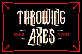 Throwing Axes Font Review
