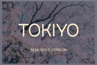 Tokiyo Semi-Bold: Bold Typography for Impact
