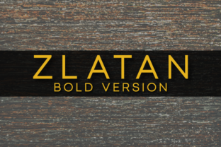 Zlatan Bold: A Font That Elevates Your Brand